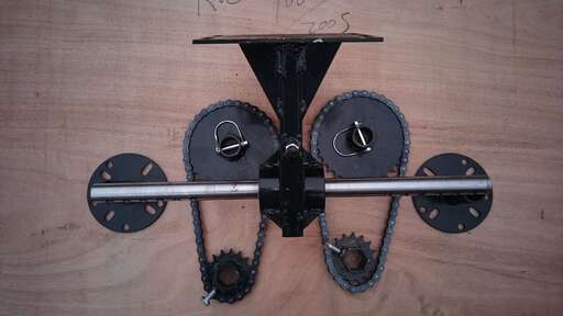 Изображение для Ходоуменьшитель бензинового китайского мотоблока (вал фрез S32, 9 лс) ПОЛНЫЙ КОМПЛЕКТ