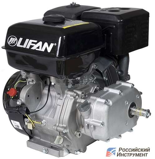 Двигатель Lifan 182FD-R 18А (11 лс, электростартер, автоматическое сцепление, катушка освещения 18А)