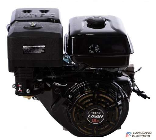Изображение для Двигатель Lifan 188FD (13 лс, 25 мм, электростартер)