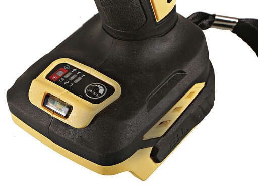 Изображение для Аккумуляторный гайковерт Hanskonner HCD20600BL 1BatterySystem