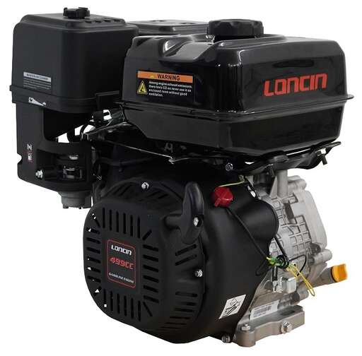 Изображение для Двигатель Loncin G500F (A type) D25 (22 лс, 25 мм)