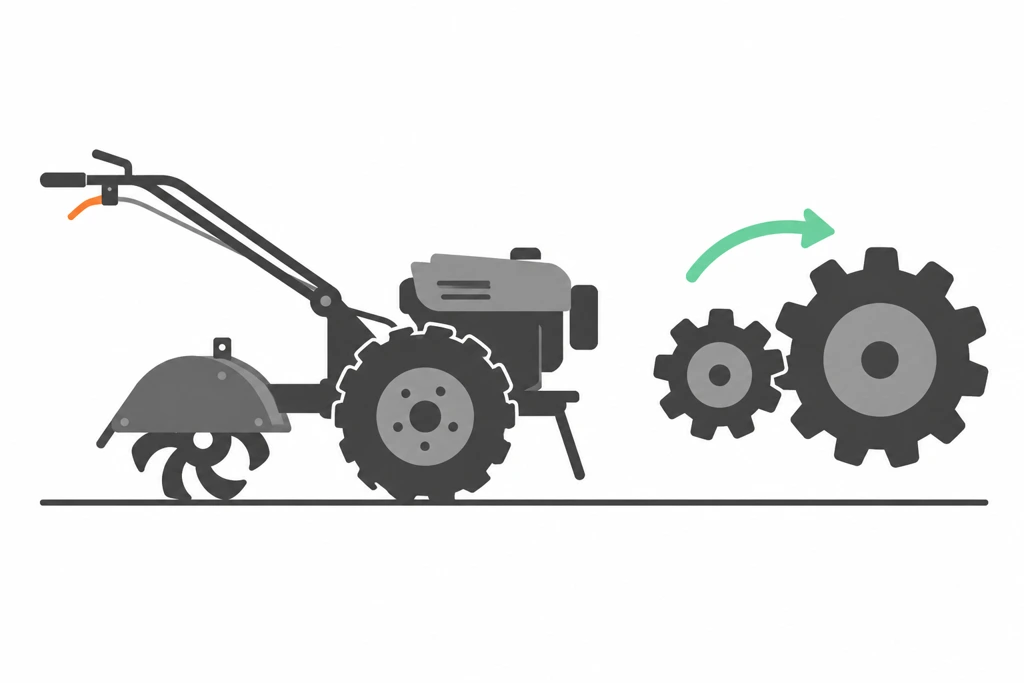 Пониженная передача для медленной работы