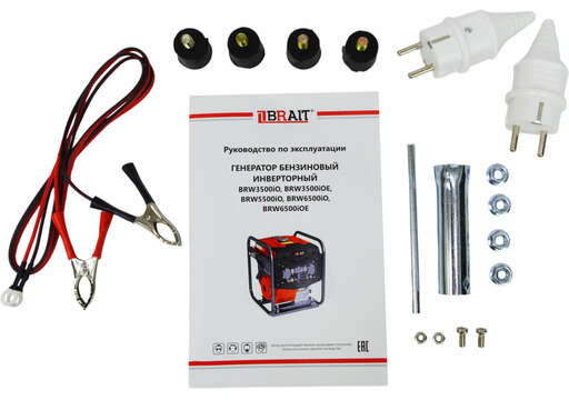 Изображение для Генератор бензиновый инверторный Brait  BRW6500iOE (4.8 кВт, электростартер)