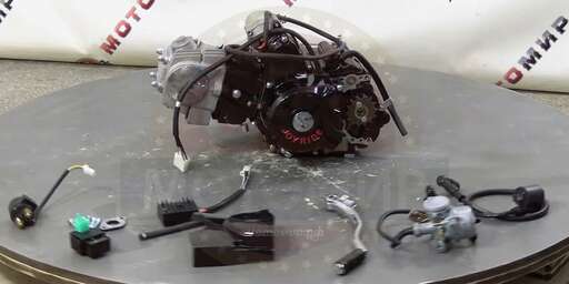 Изображение для Двигатель 4т. 110 см3 (1P52) Мопед JOYRIDE 2 ст. АВТоматическая коробка
