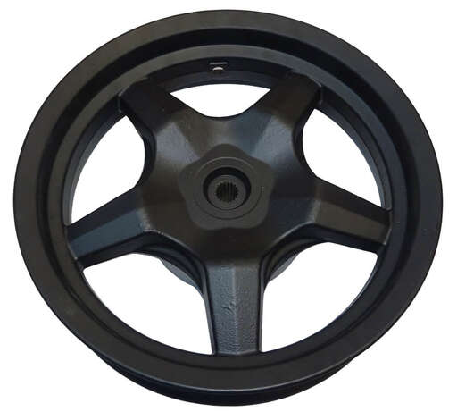 Изображение для Обод 12" задний литой, барабан. тормоз WIZARD (5-ти лучевой) (НАБОР)