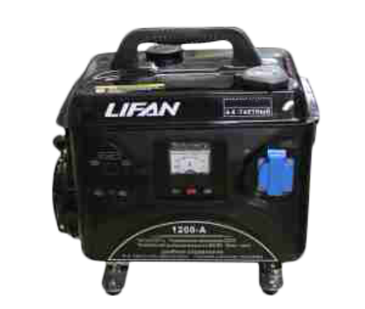 Изображение для Генератор бензиновый Lifan 1200-A (220В, 0,9 кВт, ручной стартер)