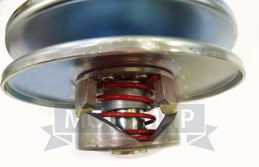 Изображение для Вариатор TAV2 40, на вал 19, в комплекте 2 шкива, КЛИНОВОЙ (вариатор-19.2мм, ведомый диск - 16.1мм)