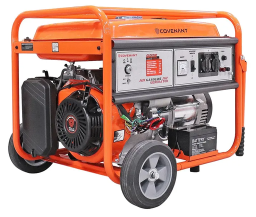 Изображение для Генератор бензиновый COVENANТ GG6500 (5.5 кВт, медная обмотка)