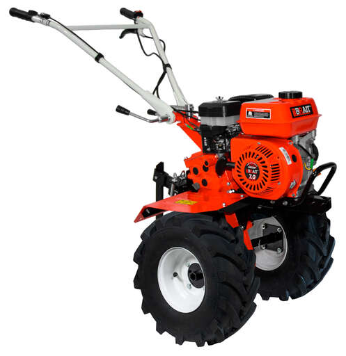 Изображение для Мотоблок бензиновый BRAIT BR-303 (7 лс, 3 вперед/1 назад, колеса 19х7х8, понижайка)
