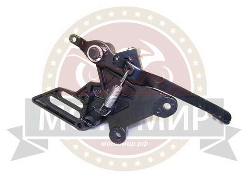 Изображение для Подножка водителя FALCON правая, в сборе с кронштейном и педалью ТОРМОЗА (Узел в сборе)