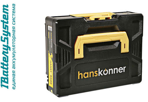 Изображение для Аккумуляторный гайковерт Hanskonner HCD20420BLC 1BatterySystem
