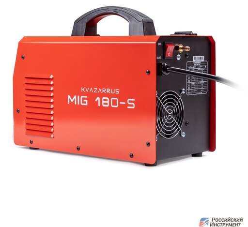 Изображение для Сварочный полуавтомат Foxweld KVAZARRUS MIG 180-S (синергетическое управление, MMA/MIG-MAG/TIG LIFT)
