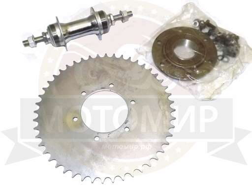 Изображение для Муфта обгонная  в сборе с венцом 44 зуб.+ втулка задняя для Велосипеда с МОТОРОМ