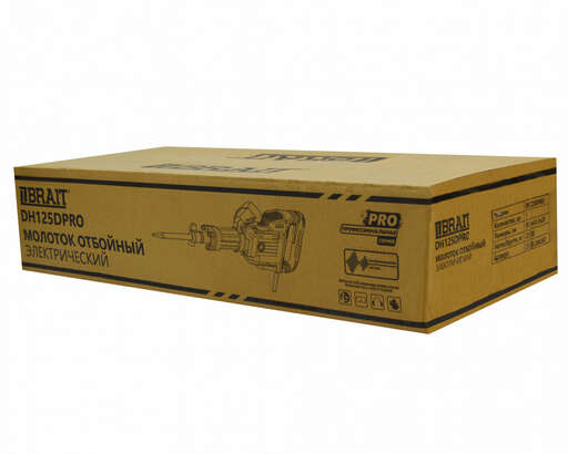 Изображение для Молоток отбойный электрический Brait DH125DPRO (1.9 кВт)