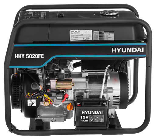 Изображение для Бензиновый генератор HYUNDAI HHY 5020FE (4.5 кВт, электростартер)