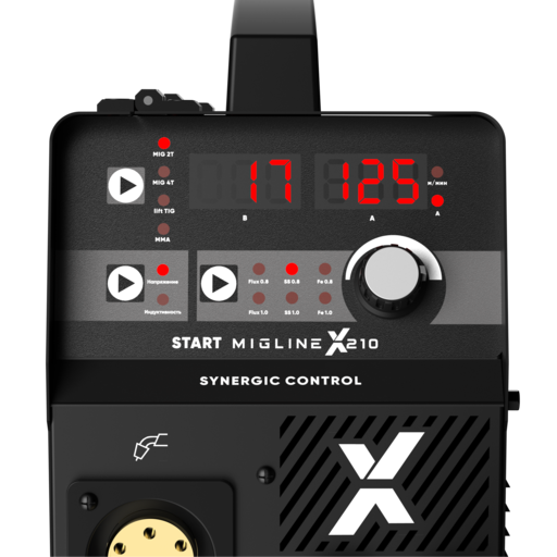 Изображение для Сварочный полуавтомат START MIGLine X210 (синергетическое управление, MMA/MIG-MAG)