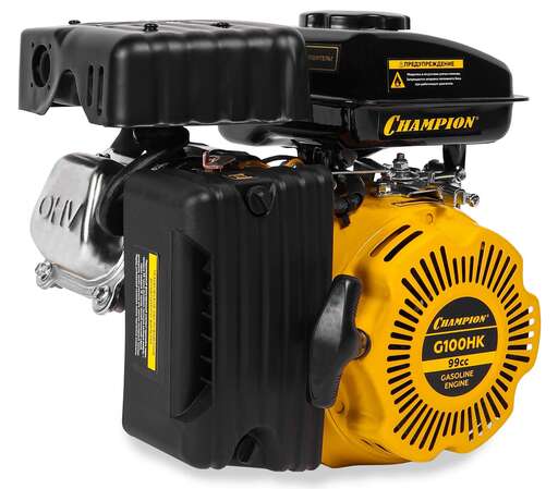 Изображение для Двигатель с горизонтальным валом CHAMPION G100HK (2.5 лс, 16 мм)