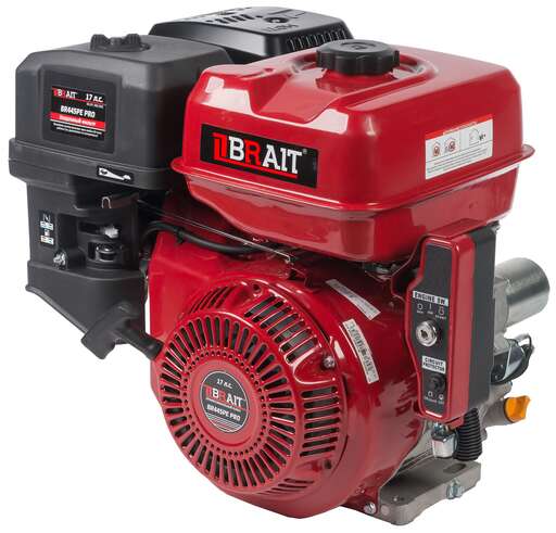 Изображение для Двигатель Brait 445PE 18A PRO (17 лс, Ø 25 мм, электростартер, катушка освещения 18А, профессиональный)