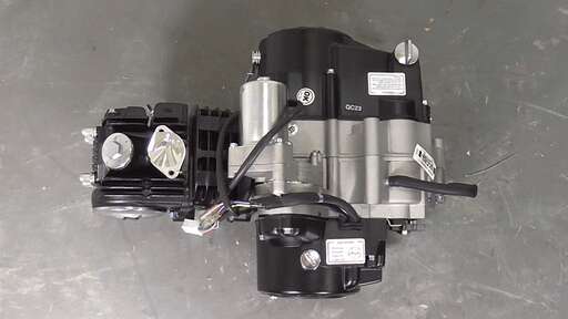 Изображение для Двигатель 4т. 125 (120) см3 (1P52) Storm (черный) - горизонтальный, тюнинг, круговая КПП