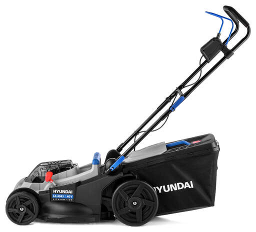 Изображение для Аккумуляторная газонокосилка Hyundai LA 4043 (поставляется без аккумуляторных батарей и зарядного устройства)
