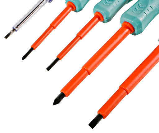 Изображение для Набор отверток диэлектрических 5 шт, CrV, тканевый кейс Sturm!