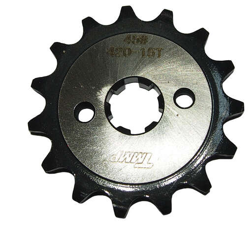 Изображение для Звезда 15 зуб. (420) (d14-17, 2х30) цепи, ведущая ОВ-70 Zodiak, Динго, Мустанг BSE