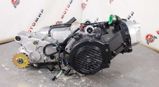 Изображение для Двигатель Dingo180 4х такт.180 см3 161QMJ (GY6-180)моноблок с редуктор. в сб. и масл. охлажд.,реверс