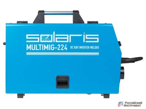 Изображение для Сварочный полуавтомат Solaris MULTIMIG-224 (MMA/MIG-MAG)