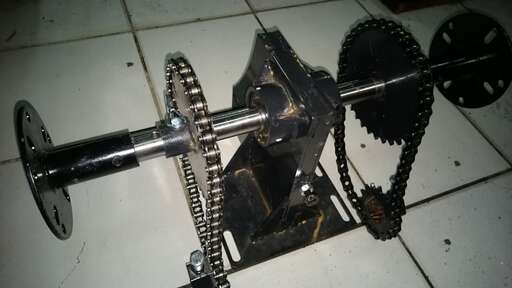 Изображение для Ходоуменьшитель бензинового китайского мотоблока (вал фрез S32, 9 лс) ПОЛНЫЙ КОМПЛЕКТ