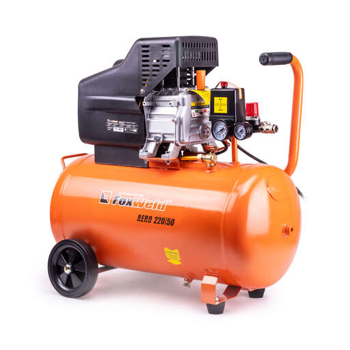 Изображение для Компрессор масляный коаксиальный Foxweld AERO 220/50 (1.5 кВт)