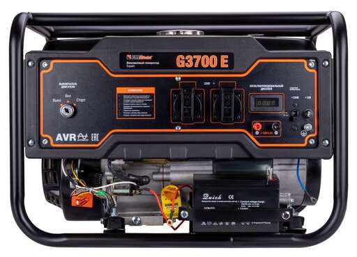 Изображение для Бензиновый генератор Foxweld EXPERT G3700 E (3.3 кВт, электростартер)