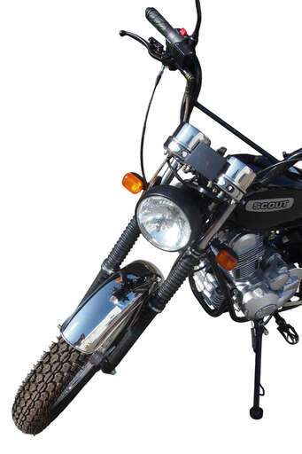 Изображение для Мотоцикл СКАУТ-6, 200 куб.см., колеса 18" с ПТС