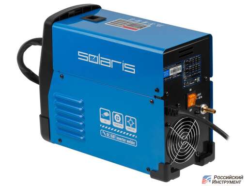 Изображение для Сварочный полуавтомат Solaris MIG-200EM (встроенная горелка, MMA/MIG-MAG)