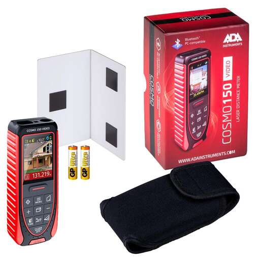 Изображение для Лазерная рулетка с цифровым визиром ADA COSMO 150 Video