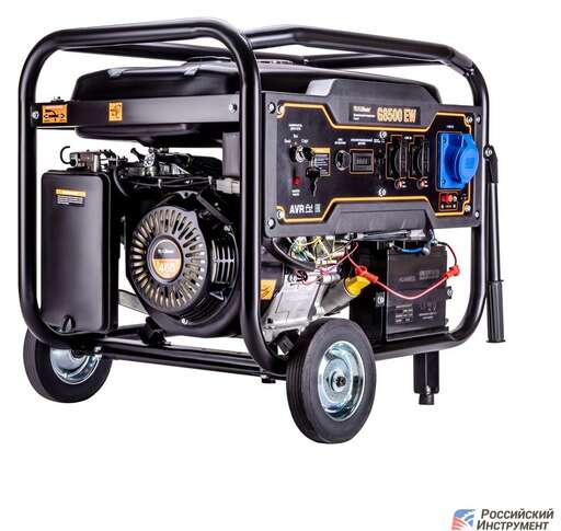 Изображение для Бензиновый генератор Foxweld EXPERT G8500 EW (7.5 кВт, электростартер)