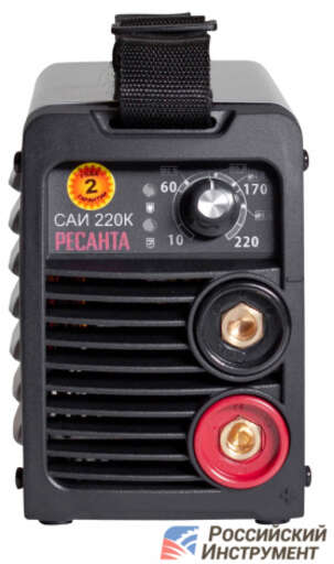 Изображение для Сварочный инверторный аппарат Ресанта САИ 220К (компакт)
