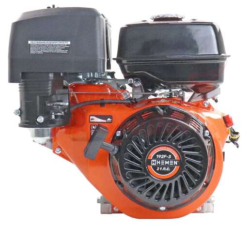 Изображение для Двигатель HEMEN 192F-3 (21 лс, 25 мм)