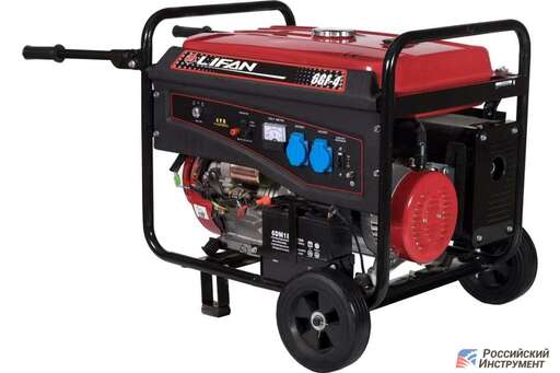 Изображение для Генератор Lifan 6 GF-4 (LF7000E) (6.5 кВт, электростартер)