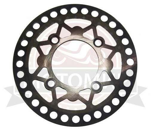 Изображение для Диск тормозной задний (200х76х4) (отв: 4х71) X-MOTOS (Y80C290001)