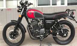 Изображение для Мотоцикл COMBAT SCRAMBLER 400 (серый-красный-черный) с ПТС