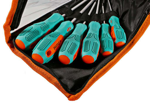 Изображение для Набор отверток 6 шт, CrV, тканевый кейс Sturm!