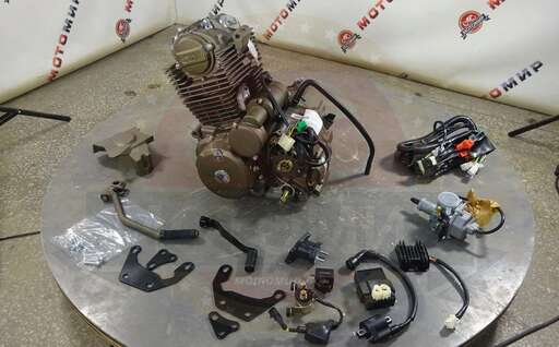 Изображение для Двигатель четырехтактный, 250 см3, 172FMM (VJP 250-4 FIREGUARD), 5 МКПП, кикстартер и электростартер