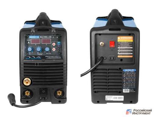 Изображение для Сварочный полуавтомат Solaris MULTIMIG-228 + TIG LIFT горелка (MMA/MIG-MAG/TIG LIFT)