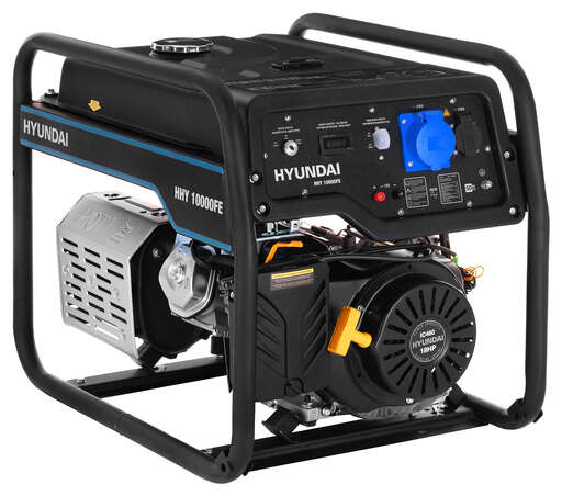 Изображение для Бензиновый генератор HYUNDAI HHY 10000FE (8 кВт, электростартер)