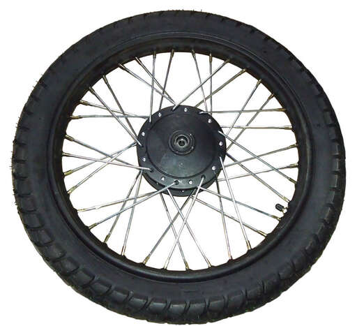 Изображение для Колесо 17"  1,4х17 переднее спицованное в сборе TRICKLER XY110-17A