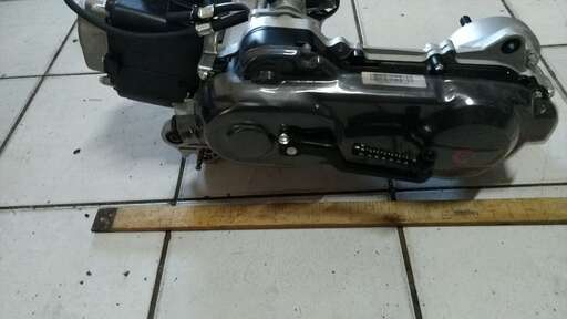 Изображение для Двигатель скутер четырехтактный GY6-80, 150QMF,  70 см3, ВАНЧАНГ (марк 49),  длинный 12", 70 см3