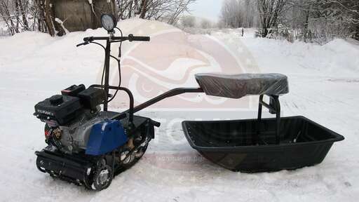 Изображение для Мотобуксировщик компактный БЕЛКА - 8L+ л.с., с ФАРОЙ