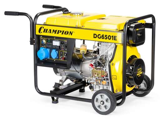 Изображение для Дизельный генератор CHAMPION DG6501E (5.5 кВт, электростартер)