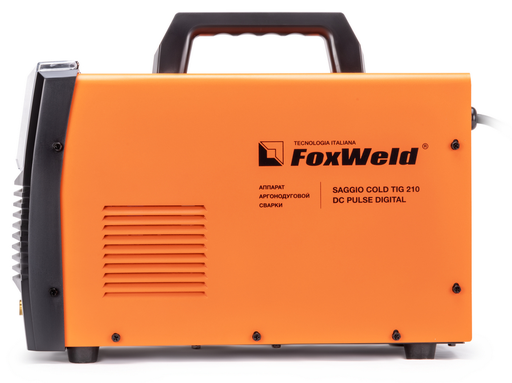 Изображение для Аппарат аргонодуговой сварки Foxweld SAGGIO TIG 210 DC PULSE DIGITAL