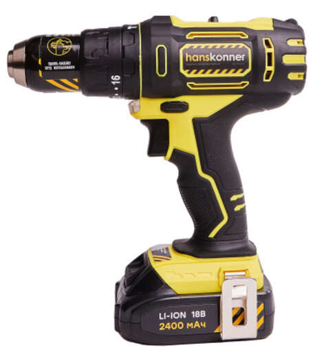 Изображение для Аккумуляторный шуруповерт Hanskonner HCD1838RI